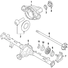 01541-0001u Nissan Genuine Oem Snap Ring