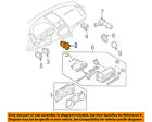 253503z610 Nissan Oem Altima Window Defroster