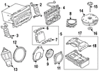 25391-1ea6a Nissan 253911ea6a Genuine Oem
