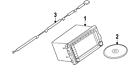 25915-1vk0b Nissan 259151vk0b Genuine Oem