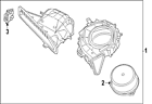 27225-3ta1a Nissan Genuine Oem Blower Motor