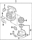 27225-7y000 Nissan 272257y000 Genuine Oem Blower