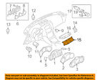 275006ga0a Nissan Oem Dash Cluster Control