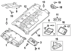27501-1pa0a Nissan 275011pa0a Genuine Oem