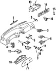 27670-8b000 Nissan Genuine Pickup A-c