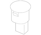 27721-3ra0a Nissan Genuine Sunload Sensor 27721-3ra0a Nissan Genuine Sunload Sensor