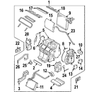 27731-al500 Nissan Genuine Oem Mode Motor 27731-al500 Nissan Genuine Oem Mode Motor