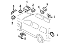 28185-7s217 Nissan 281857s217 Genuine Oem