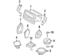 28185-jm20c Nissan 28185jm20c Genuine Oem