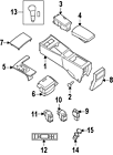 28260-9n01a Nissan 282609n01a Genuine Oem