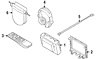 28298-1ma1a Nissan Genuine Oem Remote Control