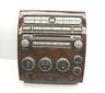 5n1aa08b74n721998 Nissan Armada Climate Stereo Control Faceplate Wood Grain Bezel