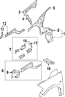 64190-el030 Nissan 64190el030 Genuine Oem