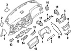 682709pe0a Nissan Oem Center Bezel Genuine