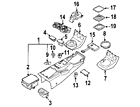 68493-cf40a Nissan 68493cf40a Genuine Oem