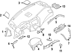 68750-9ua0a Nissan Genuine Oem Vent Assy