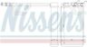 72209 Nissens Front Hvac Heater Core For Nissan Murano