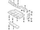 75893-jk000 Nissan Genuine Oem Outer Cover