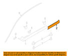 768578j000 Nissan Oem 02-06 Altima Exterior-rocker Molding Left