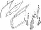 80730-4ba1a Nissan 807304ba1a Genuine Oem Window