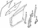 80731-4ba0a Nissan 807314ba0a Genuine Oem Window