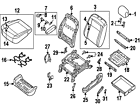87368-1pa0a Nissan 873681pa0a Genuine Oem 87368-1pa0a Nissan 873681pa0a Genuine Oem