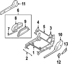 87648-5z000 Nissan 876485z000 Genuine Oem 87648-5z000 Nissan 876485z000 Genuine Oem