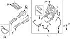 88482-3ja0a Nissan Genuine Oem Control Cable
