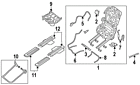 88532-3ja0a Nissan 885323ja0a Genuine Oem