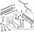 93366-eb030 93366eb030 Nissan Genuine Oem Fuel Pocket