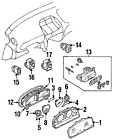 275104z000 Dash Nissan Genuine Unit Oem Control