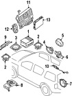 283959ga5a Dash Oem Nissan Control Unit Genuine