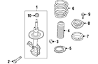 E4303-3yv0a Nissan Genuine Oem Strut