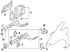 F4132-3anma Nissan F41323anma Genuine Oem