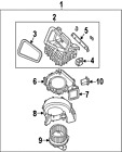 272201pa0a Genuine Motor Blower Nissan Oem 272201pa0a Genuine Motor Blower Nissan Oem
