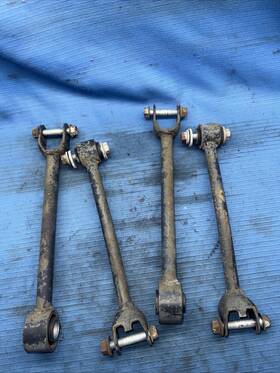 Infiniti 4114 03-08 Nissan 350z G35 Rear Left Lh And Right Rh Toe Camber Control Arm Set Oem