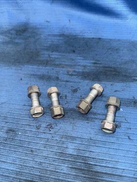Infiniti 8148 03-08 Nissan 350z G35 Driveshaft Differential Mounting Bolt Set Oem Bolts