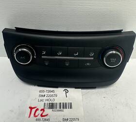 Nissan 220579 2015-2016 Sentra Ac Heat Temperature Climate Control Switch Oem