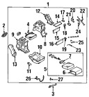 276755m010 Nissan Genuine Oem Switch Thermostatic