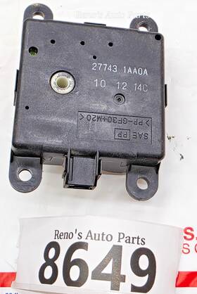 Nissan 27743-1aa0a 09-14 Murano Hvac A/c Heater Actuator Motor Oem