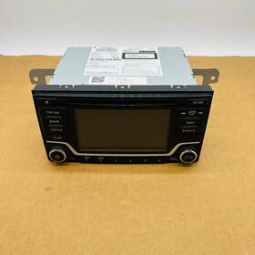 Nissan 28185-4af1a Oem For 16-17 Sentra Radio Deck Cd Clock Digital Fm Am Player