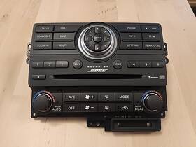 Nissan 28395-zq10a1 Bose Audio Climate Control Panel - Parts Only