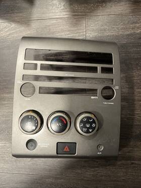 Nissan 68260-7s100 2004-2005 Titan Climate Control Radio Dash Bezel P/n 68260 7s100