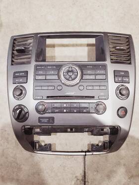 68260-zq02a Nissan 2007-2010 Armada 5.6l Front Ac Control Head With Rear Controls