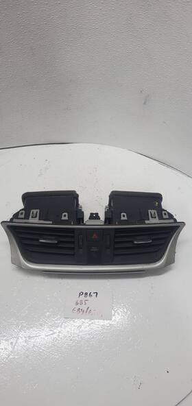 Nissan 685.da1d13 2013 Sentra Dash Heater Ac Air Vents Hazard Switch