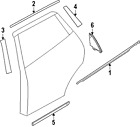 828764ba0a Nissan Molding Genuine Oem