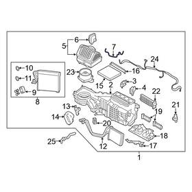 277233sb0a Nissan Oe For Altima 2013-2024 A/c Evaporator Temperature Sensor
