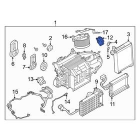 277325mp1a Nissan Oe Right Hvac Blend Door Actuator