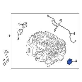 277326rf1a Nissan Oe For Pathfinder 22-24 Front Left Hvac Blend Door Actuator