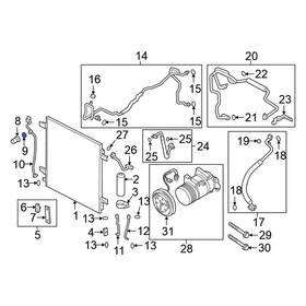 92471et00a Nissan Oe For Armada 21-22 A/c Refrigerant Pressure Sensor O-ring